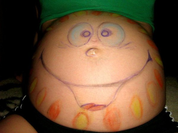 Прикольные Татуировки на пупке