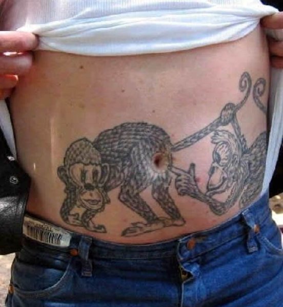 Смешные наколки