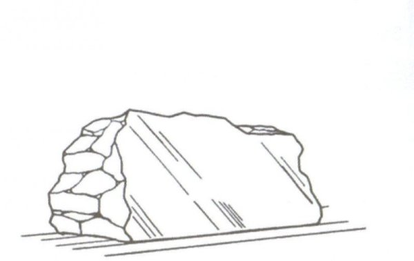 Камни вид сверху