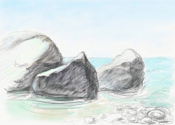 Зарисовки камней
