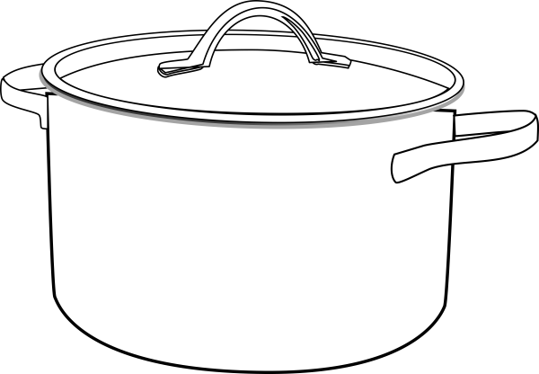 Посуда. Раскраска