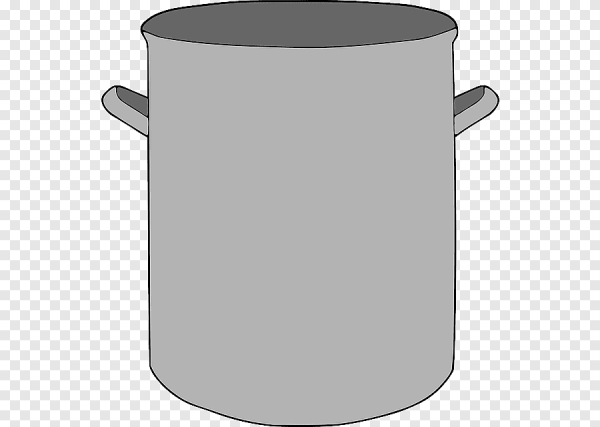 Кастрюля без крышки мультяшная