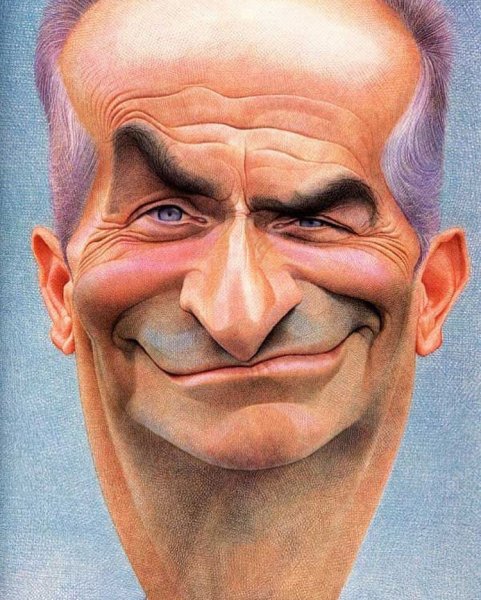 Рожа карикатура