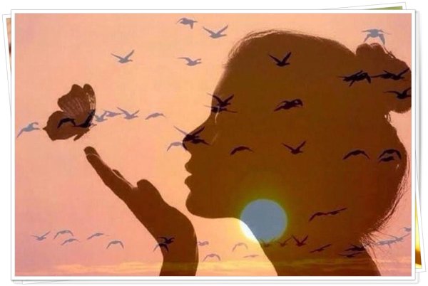 Воздушный поцелуй картинки