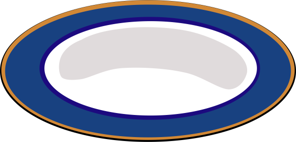 Тарелочка рисунок