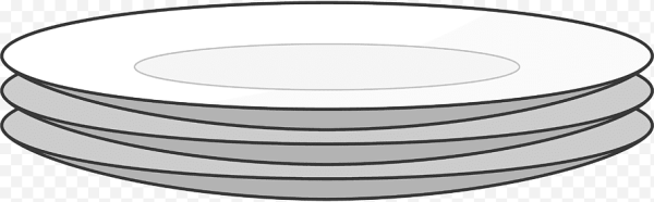 Тарелка раскраска для детей