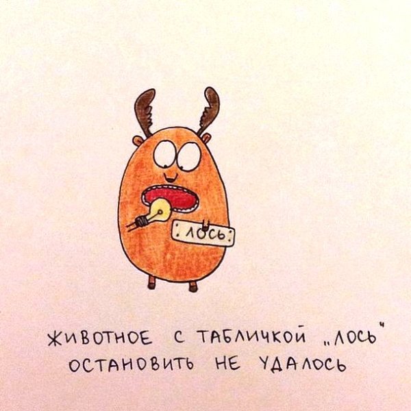 Смешные иллюстрации с надписями