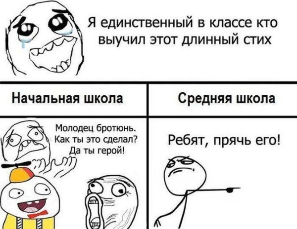 Мемы про школу