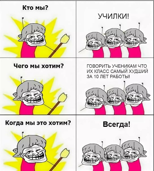 Мемосы про школу