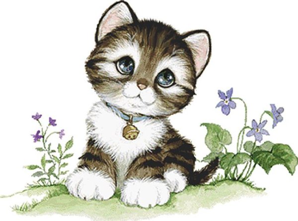 Котенок картинка для детей