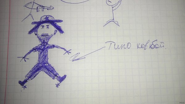 Маленькие рисунки ручкой