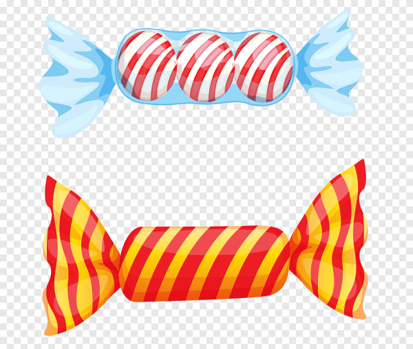 Нарисовать конфету