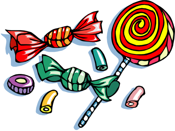 Конфета рисунок для детей