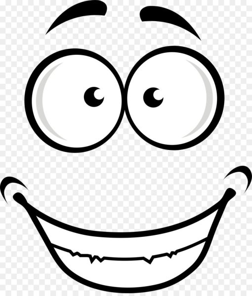 Улыбка мультяшная