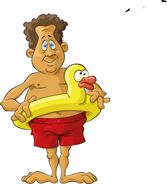 Мультяшный мужчина