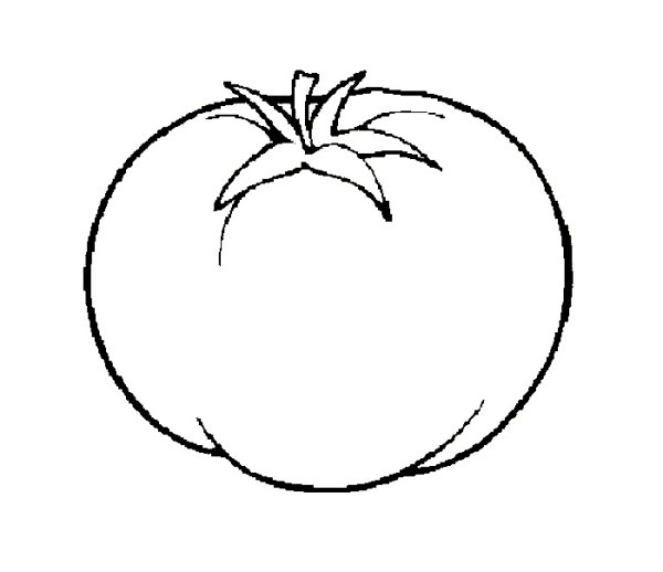 Помидор раскраска