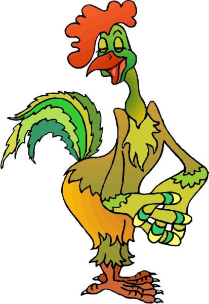 Петух клипарт