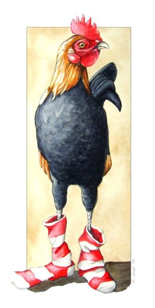 Петух в сапогах