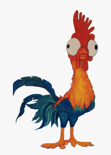 Смешной петух
