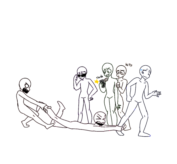 Смешные зарисовки людей