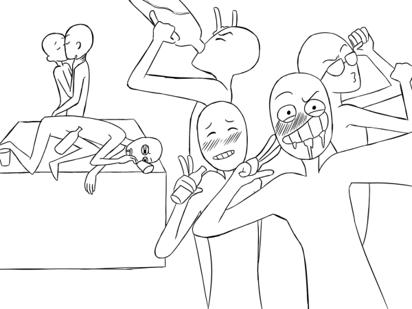 Прикольные позы для рисования