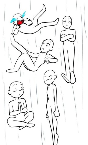 Смешные манекены для рисования