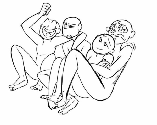 Манекены для рисования позы