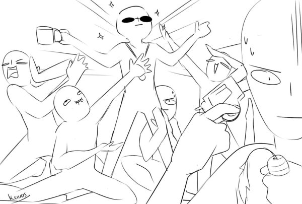 Draw your Squad Base друзья