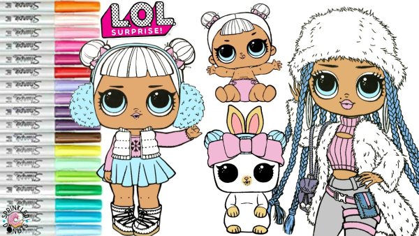 Куклы ЛОЛ омг Сноу Энджел