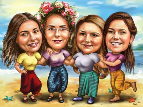 Четыре подруги