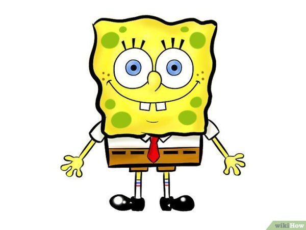 Малюнок губка Боб