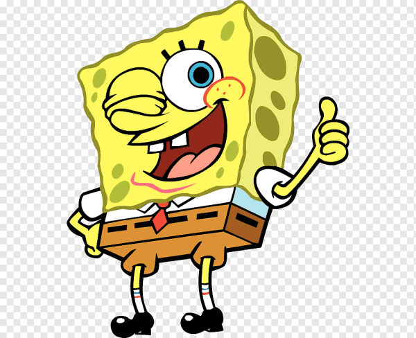 Схема вышивки Спанч Боб