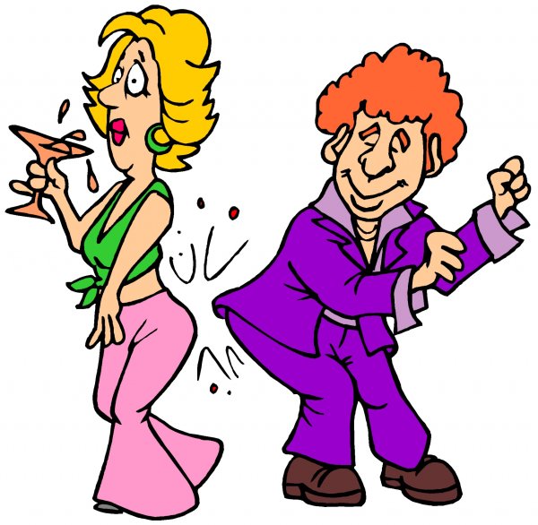 Танцующие мультяшки