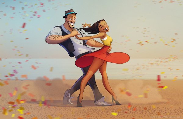 Сальса рисунок