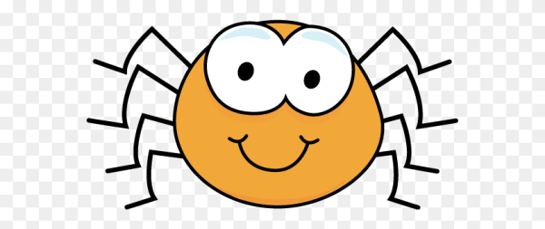 Желтый паучок для детей