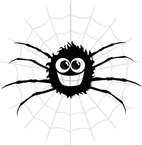 Паук мультяшный