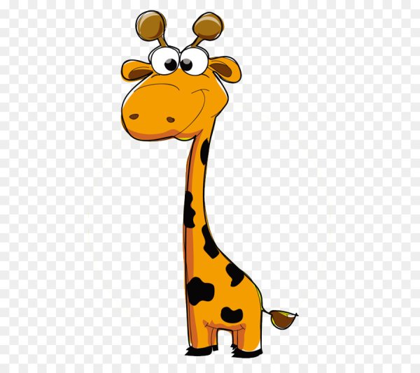 Жирафы мультяшные