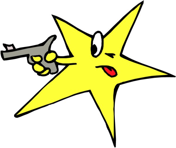 Звезда мультяшная