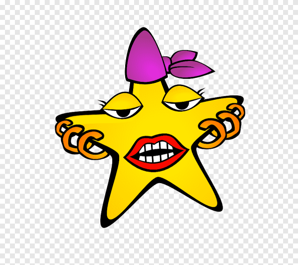 Звезда мультяшное