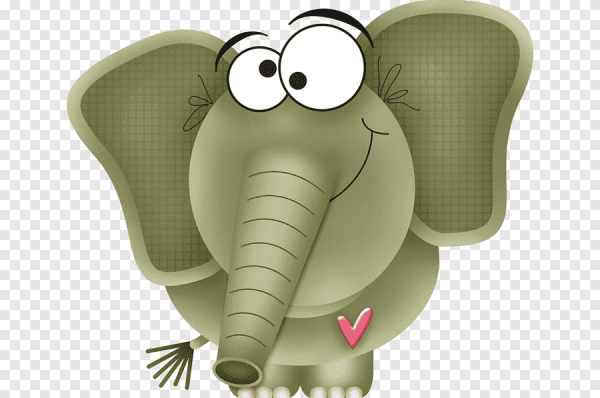Слон прикольный