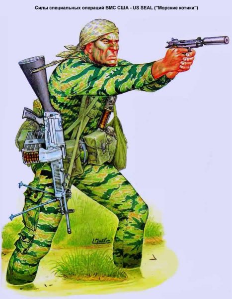 Американский солдат карикатура