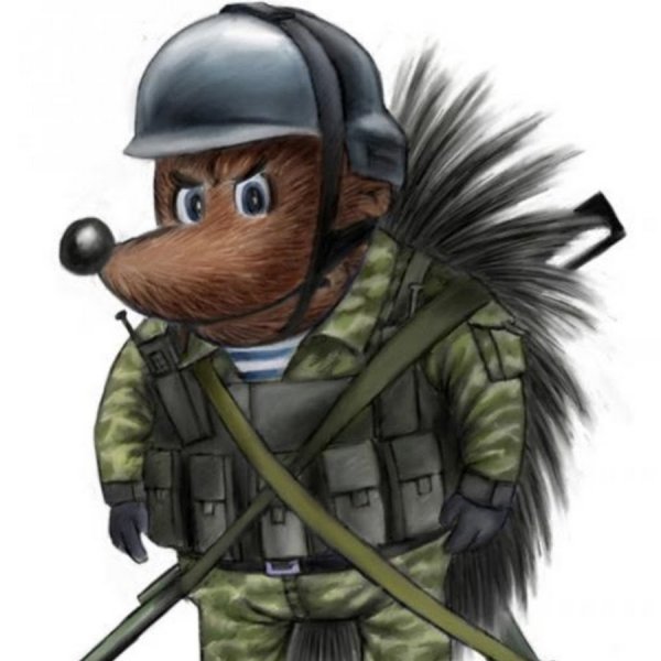 Ежик с автоматом