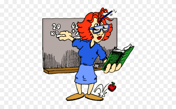 Веселая учительница