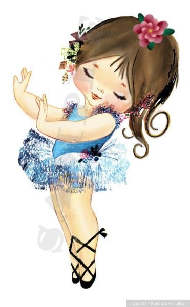 Милая девочка балерина