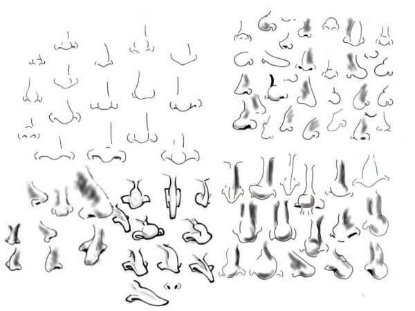 Стилизованный нос