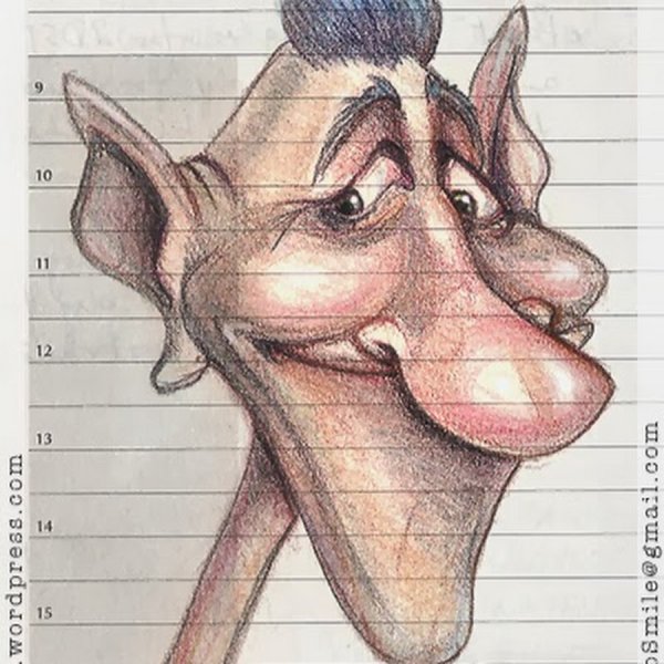 Шарж большой нос