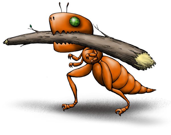 Термиты карикатура