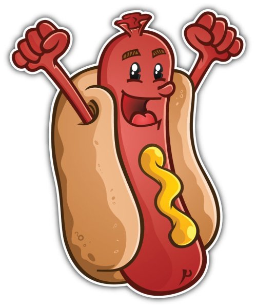 Сосиска с глазами