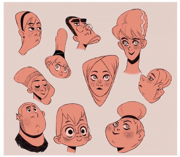 Шарж карандашом