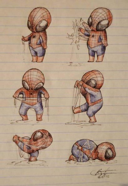 Инопланетянин карандашом